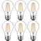 Luxrite A19 Edison LED Light Bulbs 8W (60W Equivalent) 800LM 2700K Warm White Dimmable E26 Base 6-Pack LR21612-6PK - alternate 1